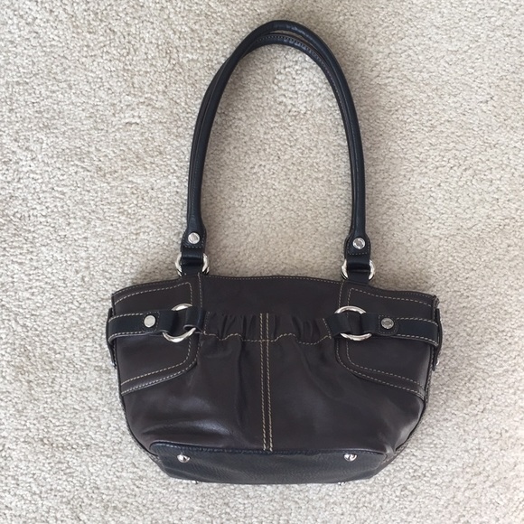 TIGNANELLO Medium Brown Shoulder Bag - Picture 7 of 7